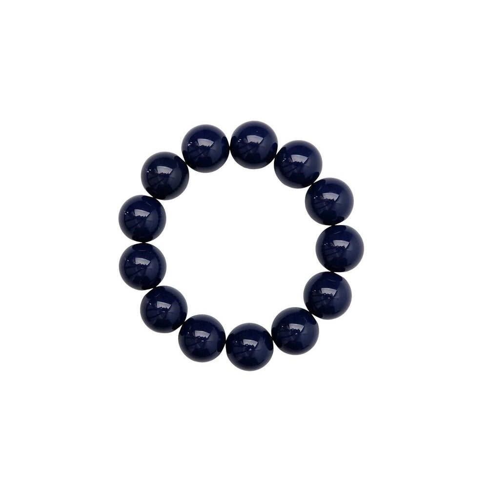 Holly perlearmbånd – Navy